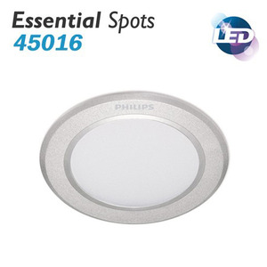 [필립스]에센셜 스팟 Essential Spots 30622/45016 LED매입등[4인치 그레이][실내매입등/인테리어조명/스팟조명/다운라이트]